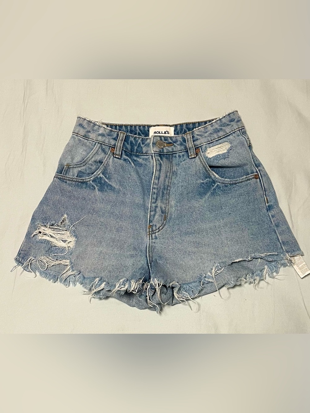 ROLLA'S Women's Denim Shorts in Blue